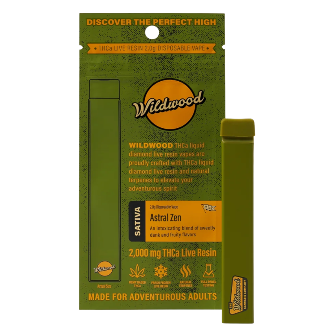 Woodstock Live Resin Disposable Vape | Dunedin Hemp Company