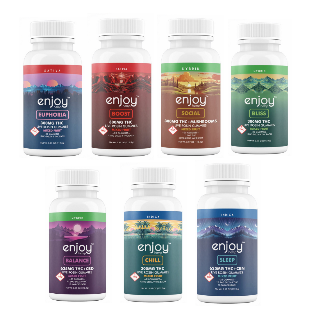 Hemp-derived Delta 9 THC Gummies | Dunedin Hemp Company